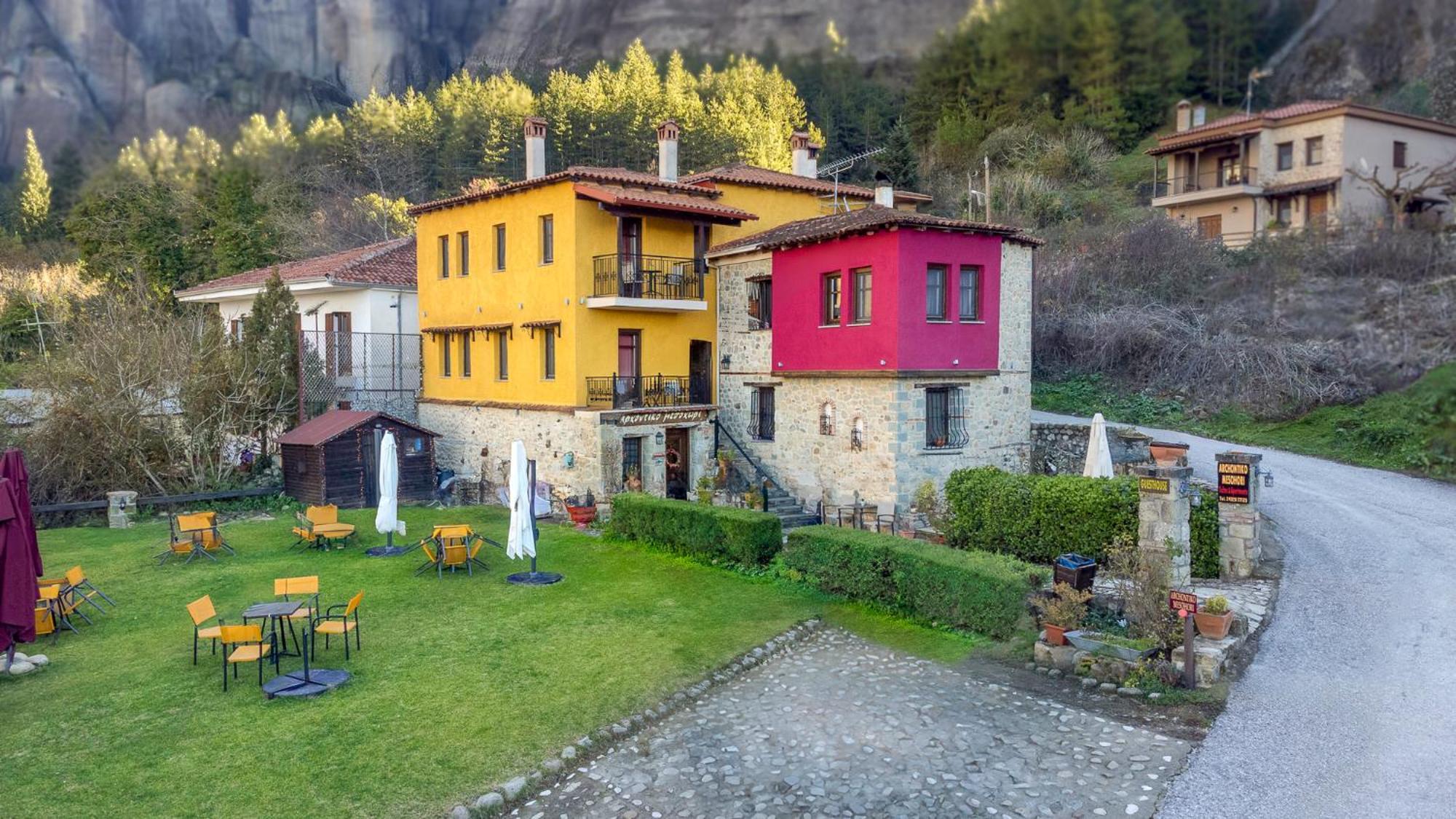 Hotel Archontiko Mesohori Meteora Kalambaka Exteriér fotografie